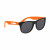 Imprinted Logo Youth Rubberized Sunglasses - Orange