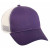 Structured Mesh Back Cap with Snap Closure Promo Purple/White