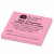 Pink 3M Post-It Notes 25 Sheet Color Paper 3 x 3 Inch