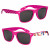 Custom Full Color Malibu Sunglasses - Magenta