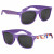 Custom Full Color Malibu Sunglasses - Purple