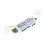 Imprinted Freedom 3 Port Mini USB Hub Type A and C Input - White