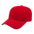 Red Original Acrylic/Wool Serge Cap with Logo