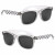 Custom Full Color Malibu Sunglasses - Translucent Clear