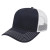 Modified Flat Bill with Mesh Back and Logo navy-white