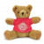 Brown 7 inch Extra Soft Stuffed Bear with Logo