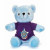 Light Blue 7 inch Extra Soft Stuffed Bear with Logo