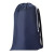 Drawstring Utility Bag with Logo - Navy