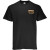 Promotional Digital Imprinted Cotton Colored Tee Black