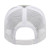 Logo Heathered Polyester Soft Mesh Back Cap - Back view