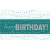 Custom Birthday Dot Pattern Greeting Card