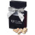 Custom Nut Gifts | California Pistachios in Personalized Navy Blue Gift Box | Custom Pistachio Gifts - Silver Bow & Imprint