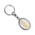 Die Cast Metal  Domed Key Tag - Oval Promotional Custom Imprinted With Logo