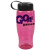 27 Oz Poly-Pure Sports Bottle with Tethered Lid