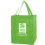 Recession Buster Grocery Bag with Insert - Lime green