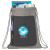 Imprinted Reclaim Recycled Drawstring Bag - Cinch closure