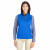 Printed Core 365 Ladies' Quarter Zip Vest - True royal