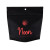 Printed 7 Gram Child Resistant Cannabis Exit Bag - Black