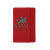 Custom Logo Silicone Smart Side Wallet - Red