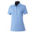 Provence Blue Callaway Ladies Ottoman Polo | Polo Work Shirts with Logo