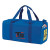 Blue Square Duffel with Logo