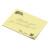 Yellow 3M Post-It Notes 6 x 8 Color Pad- 50 Sheets