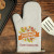 Autumn Leaves Personalized Thanksgiving Oven Mitt