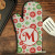 Falling Snowflakes Personalized Oven Mitt