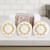 Golden Celebration Personalized Sugar Cookies - Gift Box of 12