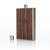 Personalized Wood Flask for Groomsmen | Personalized Wood Flask For Wedding