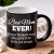 Best Mom Ever Personalized Black Coffee Mug - 11oz