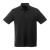 Customized Men's Wicking Polo Shirt OTIS - Black