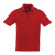 Custom Men's WILCOX Short Sleeve Polo Shirt - Team red/Grey Stripes