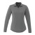 Custom Steel Grey Women's MORI  Long Sleeve Polo Shirt