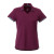 Maroon/Grey Storm Women's CERRADO SS Polo Shirt