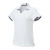 White/Grey Storm Custom Women's CERRADO SS Polo Shirt