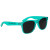 Custom Company Logo Sunglasses for Promotional Advertising - Translucent Teal