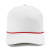 White/Red Custom Imperial Wrightson Performance Rope Cap