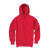 Comfort Fleece Hoodie | Logo Printed Men's Hoodies - Red