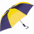 Purple-Gold Custom Sport Two-Toned Large Folding Umbrella