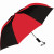 Red-Black Custom Sport Two-Toned Large Folding Umbrella