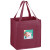 Full Color Heavy Duty Grocery Bag - Burgundy