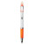 Printed Cynthia Ballpoint Pen Stylus Highlighter - Orange
