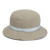 Khaki/Light Blue/White Imperial Embroidered Oxford Bucket Cap