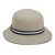 Khaki/Navy/White Imperial Embroidered Oxford Bucket Cap