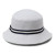 White/Navy/White Imperial Embroidered Oxford Bucket Cap