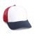 White/Navy/Red Imperial North Country Embroidered Trucker Cap