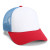 White/Red/Sky Blue Imperial North Country Embroidered Trucker Cap