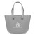 Logo Imprinted Sol Mate Tote Bag - Gray