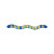 Spirit 27 in. x 2 in. Curvy Foam Stick Promotional Custom Imprinted With Logo